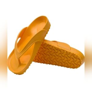 Birkenstock Eva Honolulu Zinnia Orange Thong Flip Flops Sandals NEW Size 9